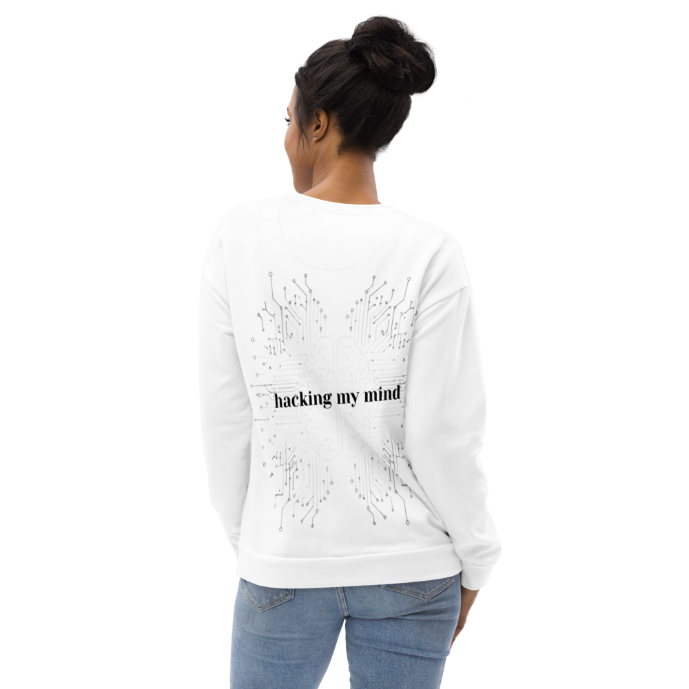 Aesthetic "Hacking My Mind" Unisex Sweatshirt