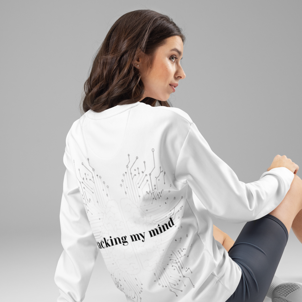 Aesthetic "Hacking My Mind" Unisex Sweatshirt