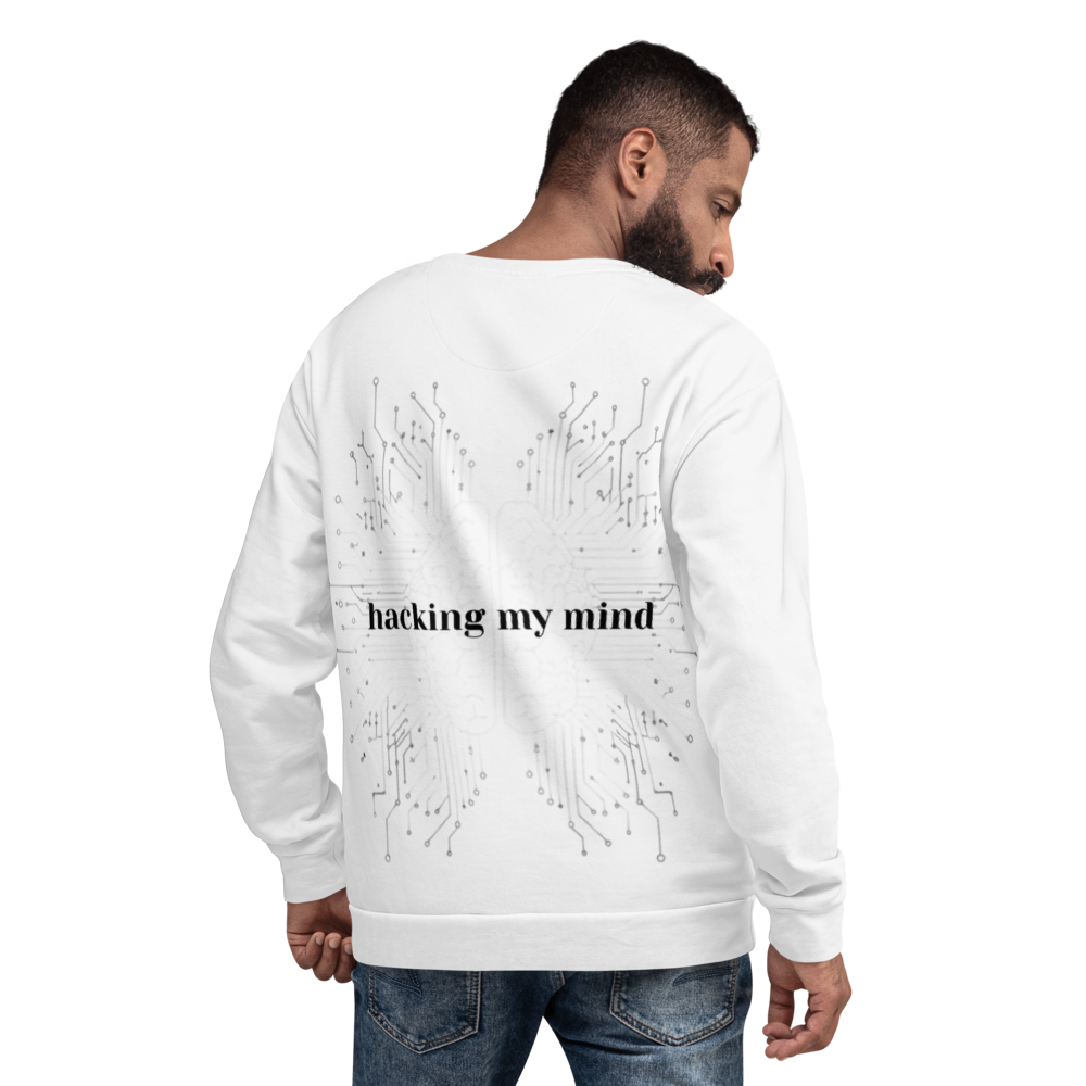 Aesthetic "Hacking My Mind" Unisex Sweatshirt