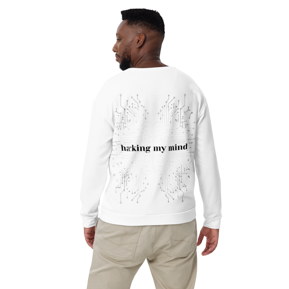 Aesthetic "Hacking My Mind" Unisex Sweatshirt