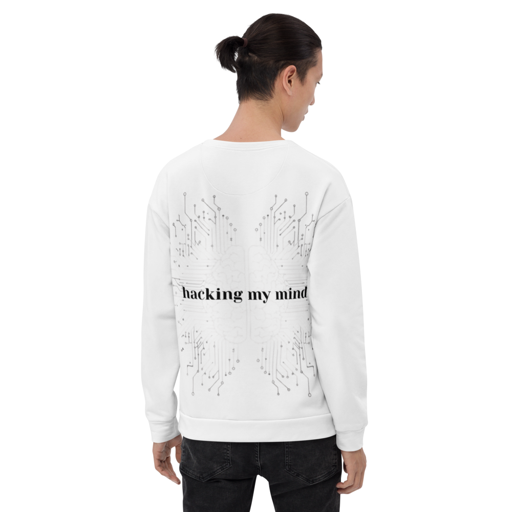 Aesthetic "Hacking My Mind" Unisex Sweatshirt