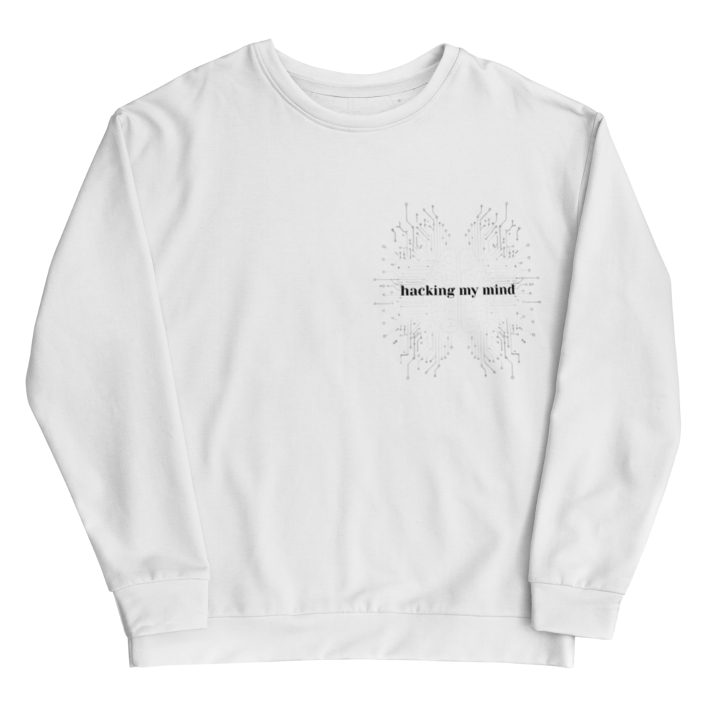 Aesthetic "Hacking My Mind" Unisex Sweatshirt