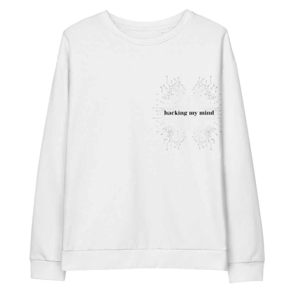 Aesthetic "Hacking My Mind" Unisex Sweatshirt