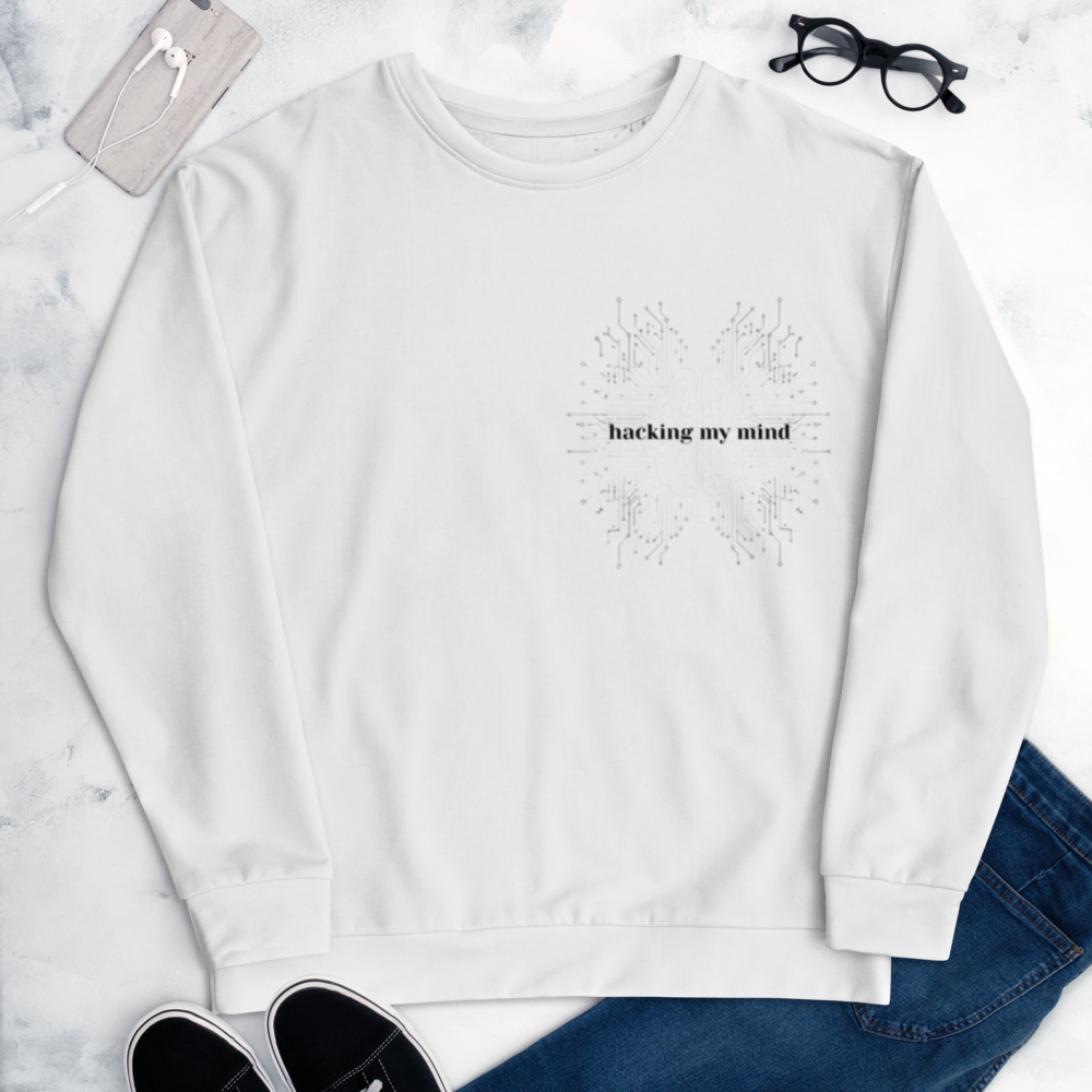 Aesthetic "Hacking My Mind" Unisex Sweatshirt