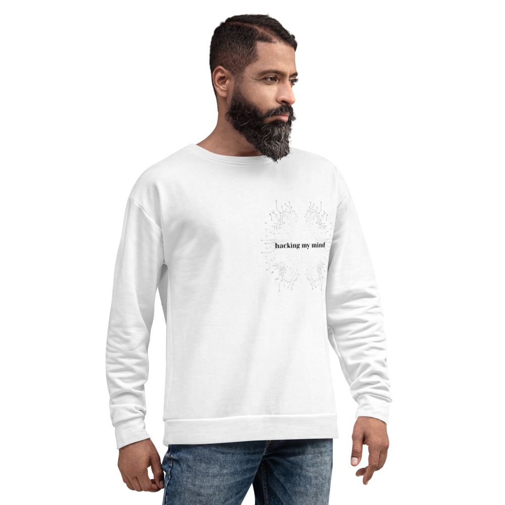 Aesthetic "Hacking My Mind" Unisex Sweatshirt