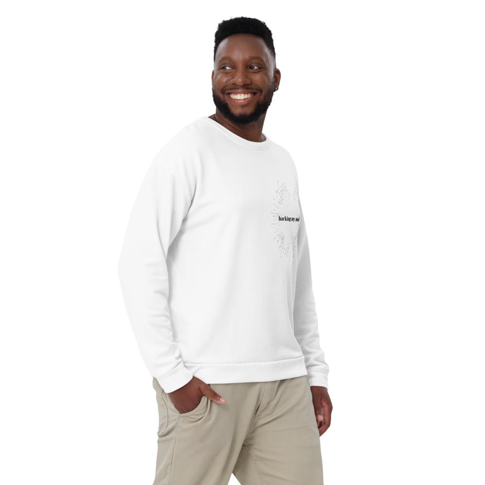 Aesthetic "Hacking My Mind" Unisex Sweatshirt