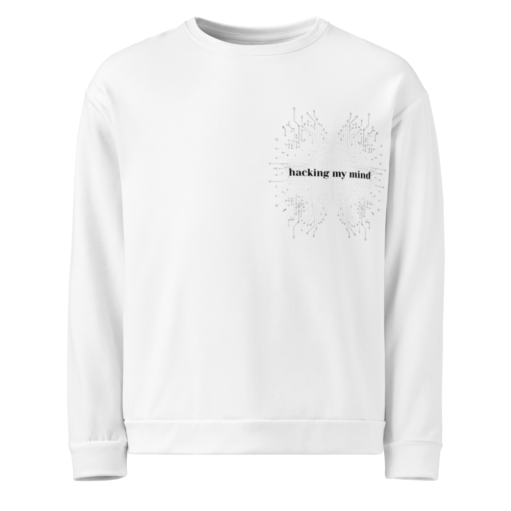 Aesthetic "Hacking My Mind" Unisex Sweatshirt