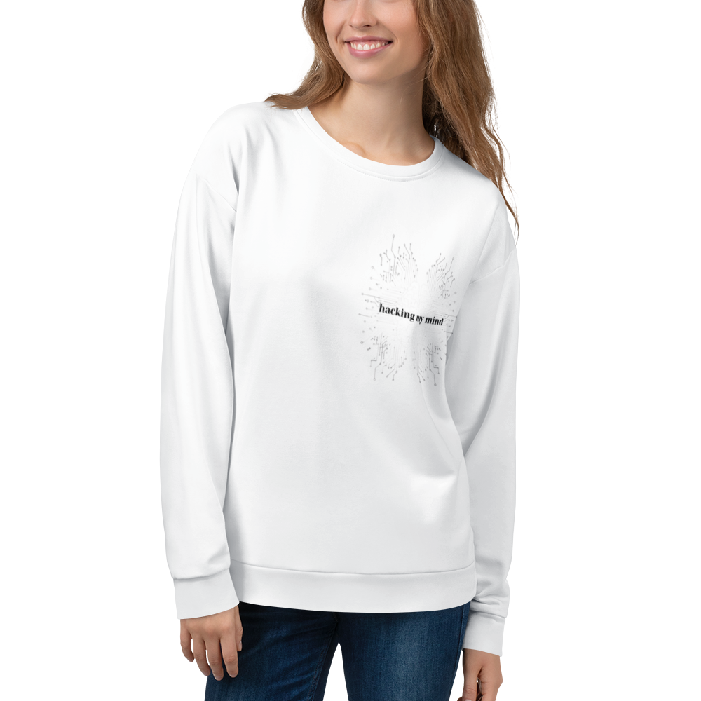 Aesthetic "Hacking My Mind" Unisex Sweatshirt