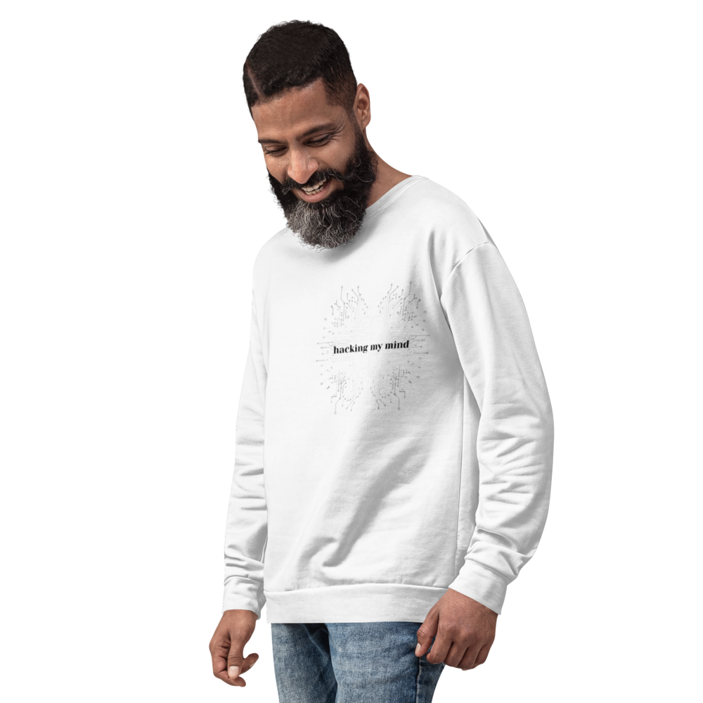 Aesthetic "Hacking My Mind" Unisex Sweatshirt