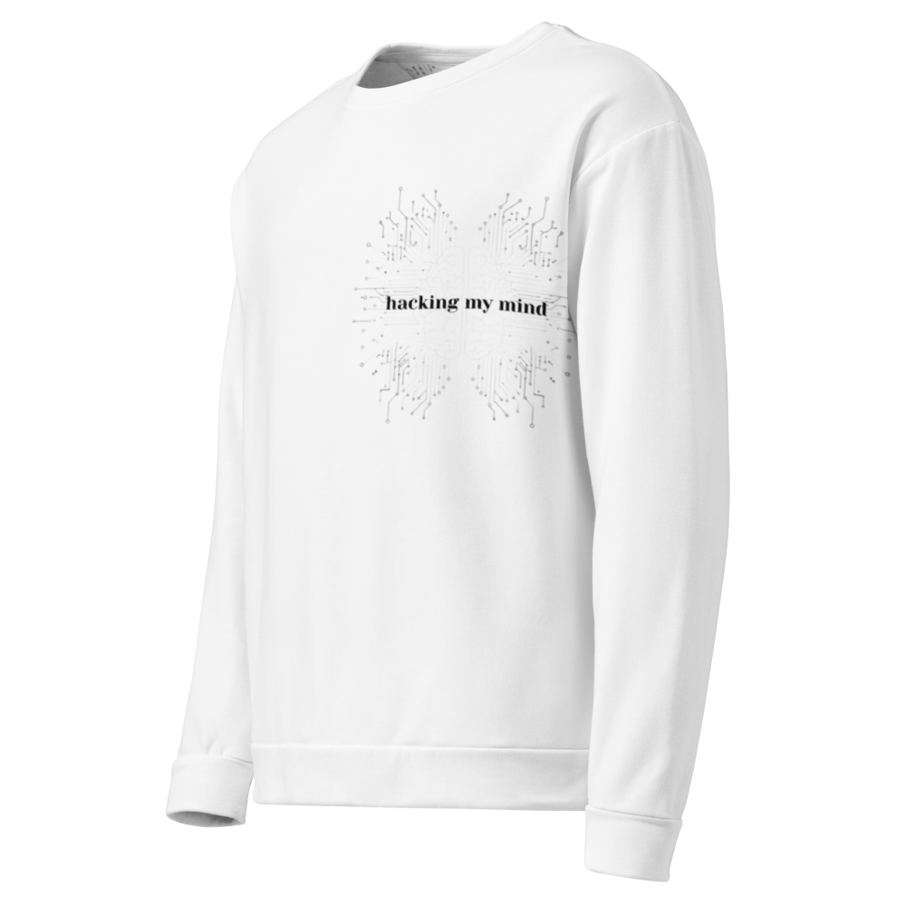 Aesthetic "Hacking My Mind" Unisex Sweatshirt