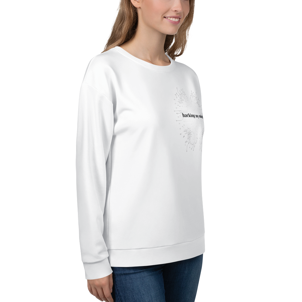 Aesthetic "Hacking My Mind" Unisex Sweatshirt